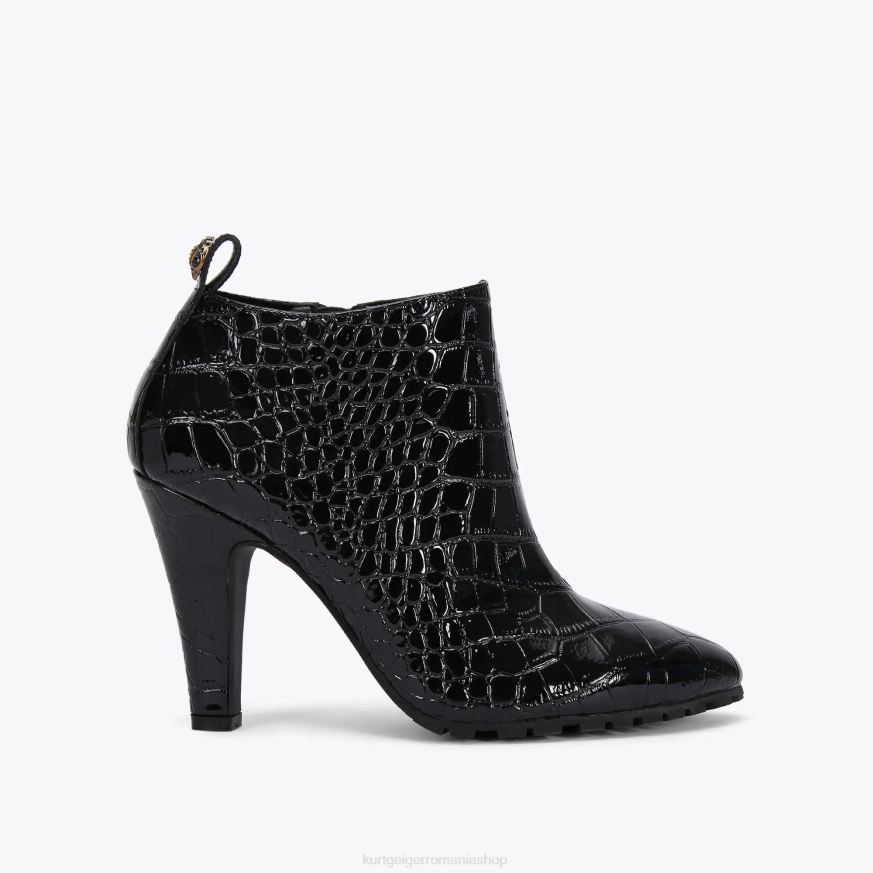 femei negru Kurt Geiger papuc london shoreditch N02B307 | încălțăminte