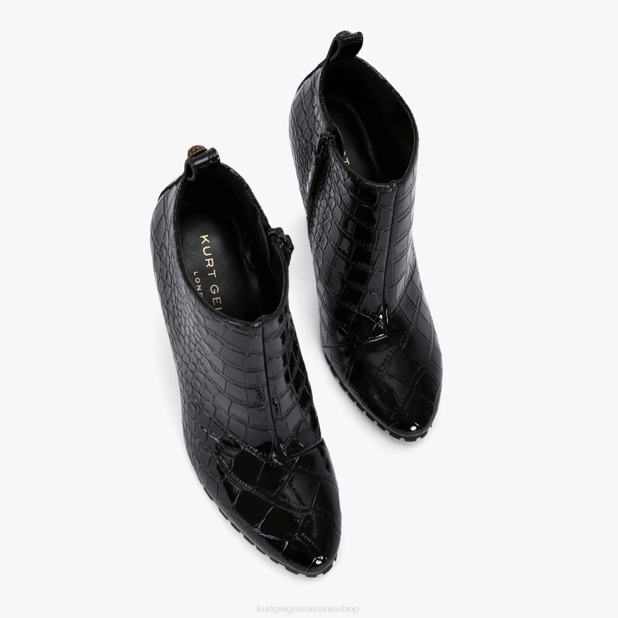 femei negru Kurt Geiger papuc london shoreditch N02B307 | încălțăminte