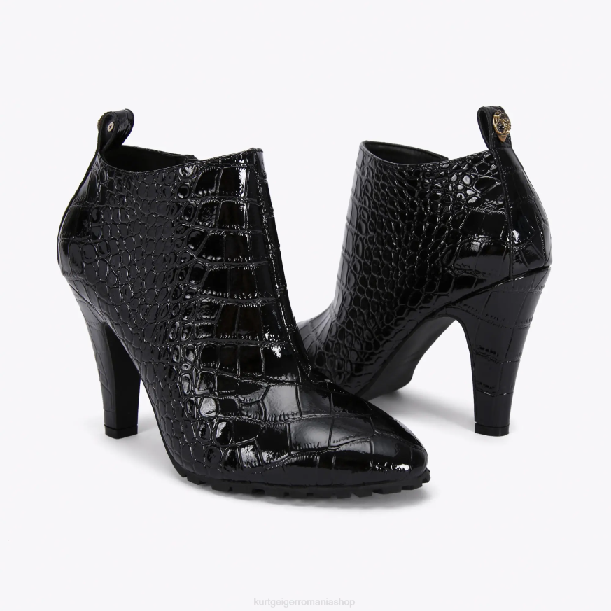 femei negru Kurt Geiger papuc london shoreditch N02B307 | încălțăminte