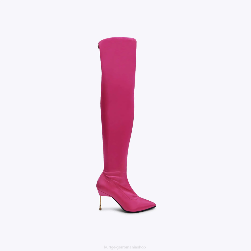 femei fushia Kurt Geiger London Barbican peste genunchi N02B413 | încălțăminte