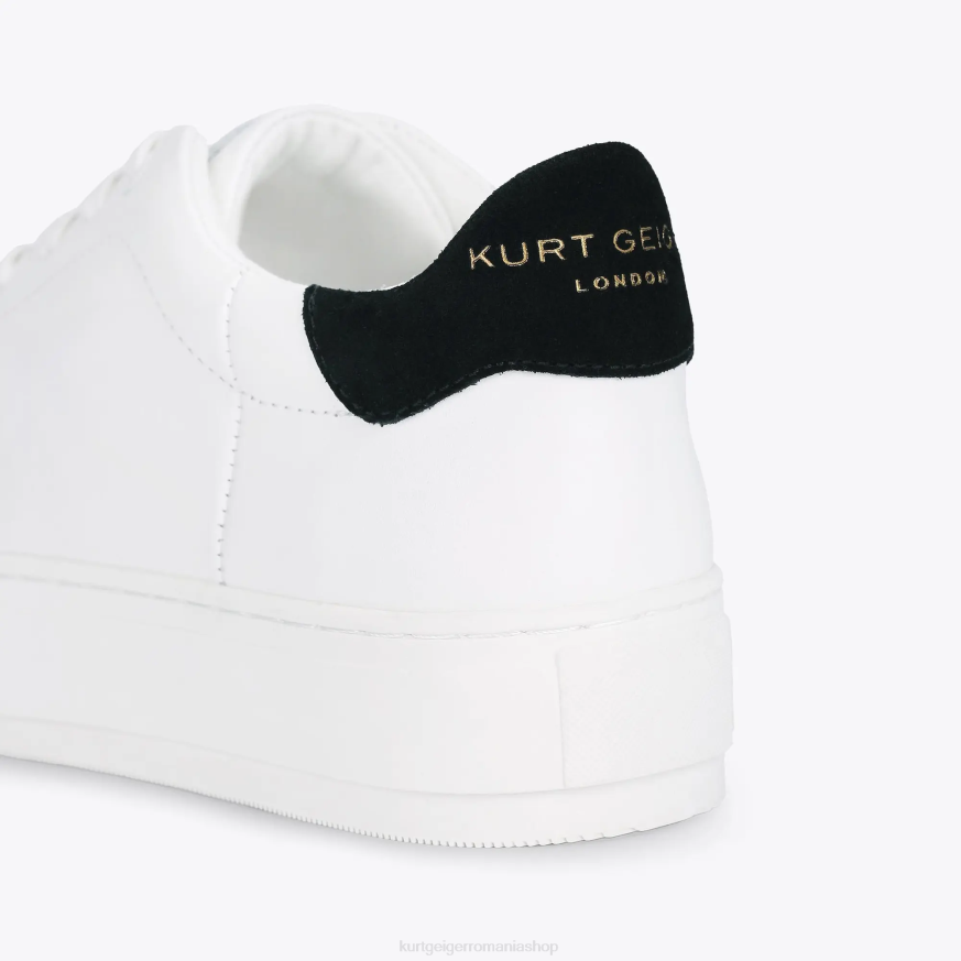 femei alb negru Kurt Geiger london laney N02B304 | încălțăminte