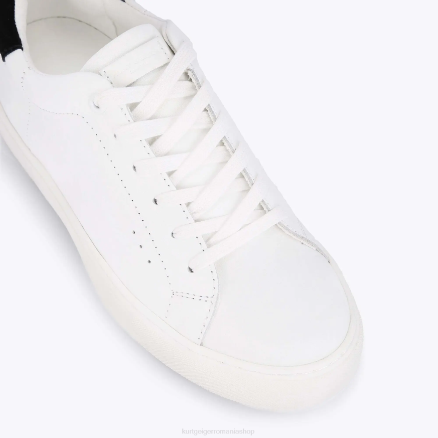 femei alb negru Kurt Geiger london laney N02B304 | încălțăminte