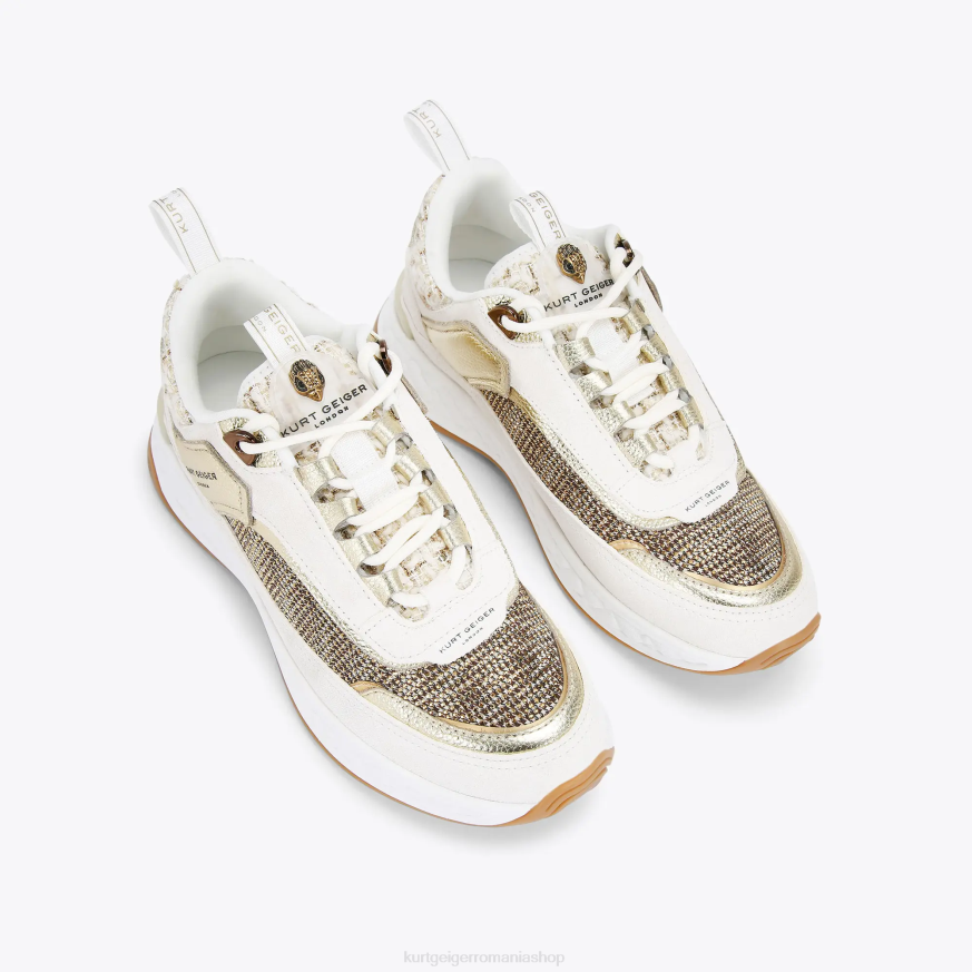 femei bej Kurt Geiger adidasi london kensington N02B294 | încălțăminte