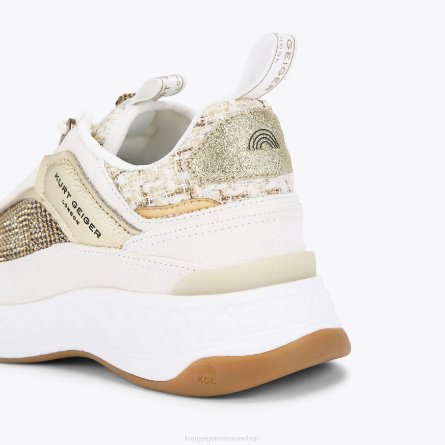 femei bej Kurt Geiger adidasi london kensington N02B294 | încălțăminte