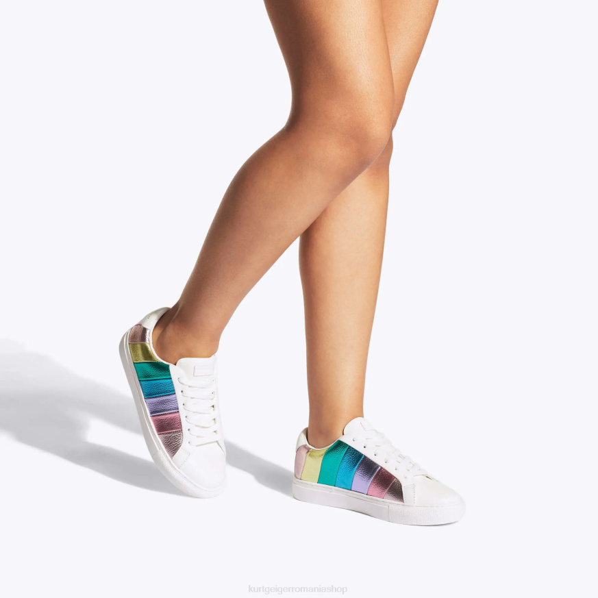 femei combinație de metal Kurt Geiger london lane stripe N02B169 | încălțăminte