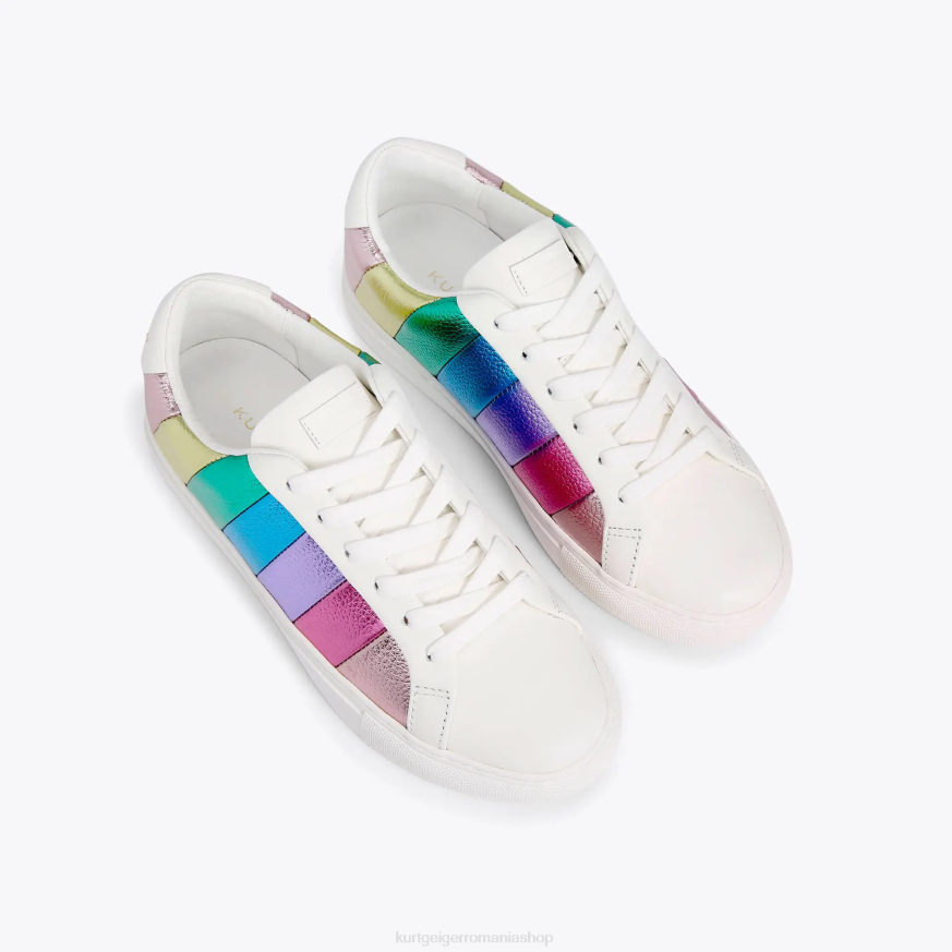 femei combinație de metal Kurt Geiger london lane stripe N02B169 | încălțăminte