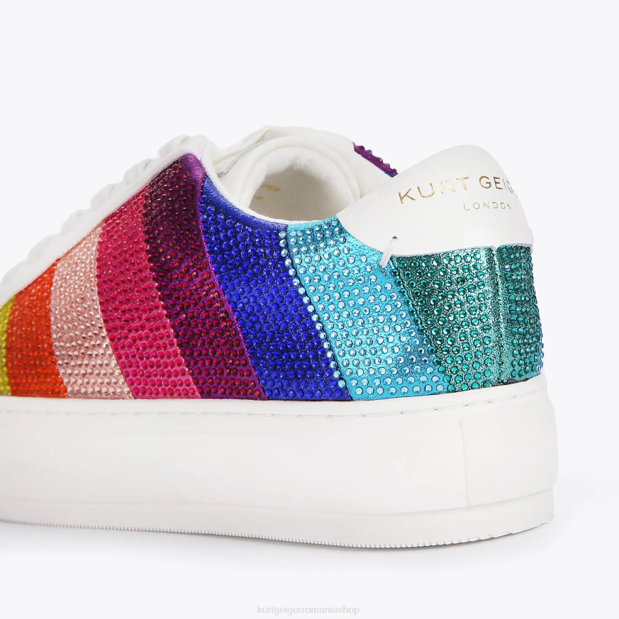 femei multi/altele Kurt Geiger london laney stripe crystal N02B147 | încălțăminte