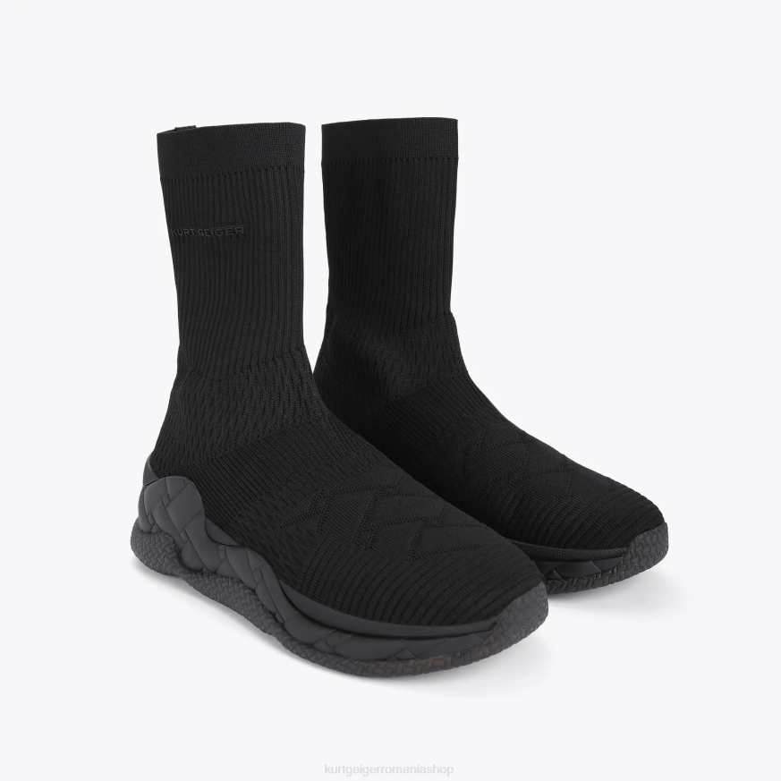 femei negru Kurt Geiger london mens london sock N02B385 | încălțăminte