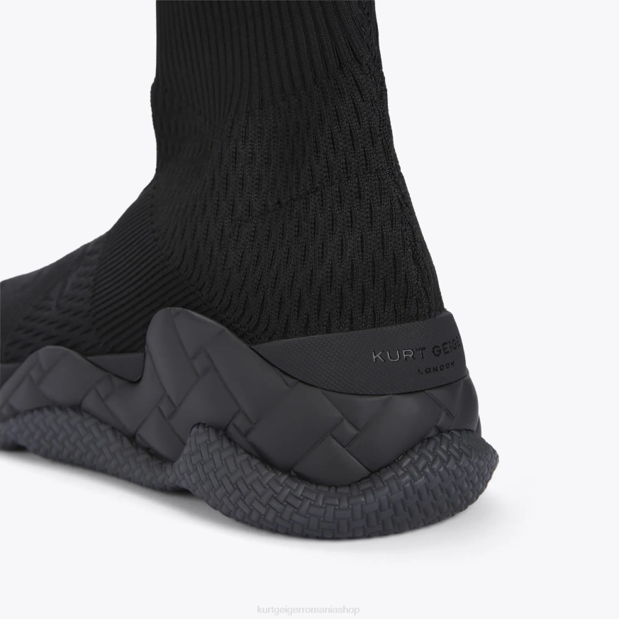 femei negru Kurt Geiger london mens london sock N02B385 | încălțăminte