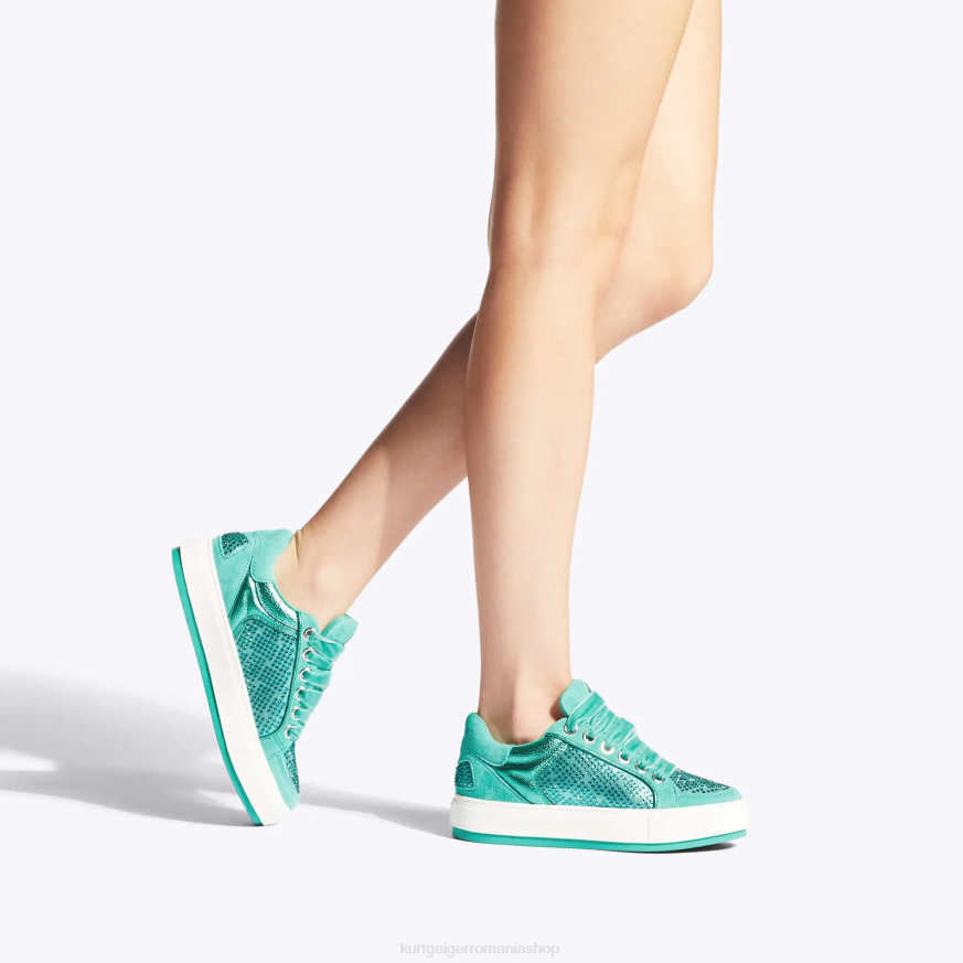femei verde Kurt Geiger malul de sud al londonei N02B299 | încălțăminte