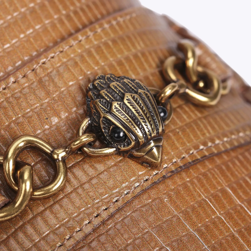 femei maro mijlociu Kurt Geiger loanky carnaby chunky loafer N02B394 | încălțăminte