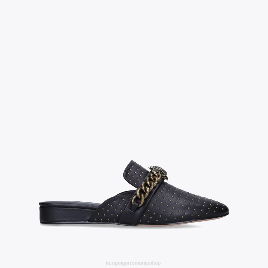 femei negru Kurt Geiger london chelsea mule N02B363 | încălțăminte