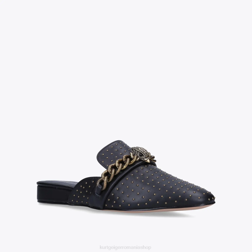 femei negru Kurt Geiger london chelsea mule N02B363 | încălțăminte