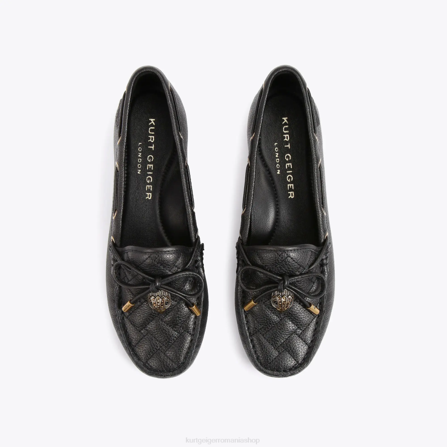 femei negru Kurt Geiger mocasin london eagle N02B355 | încălțăminte