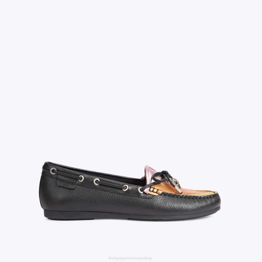 femei negru altul Kurt Geiger mocasin london eagle N02B227 | încălțăminte
