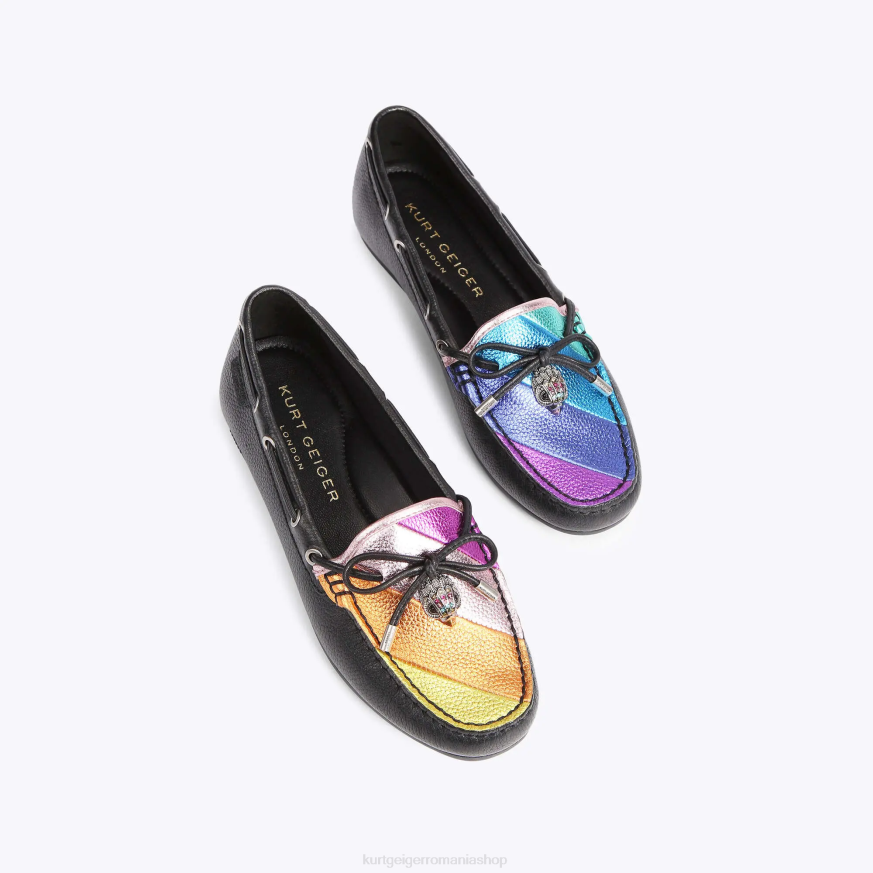 femei negru altul Kurt Geiger mocasin london eagle N02B227 | încălțăminte