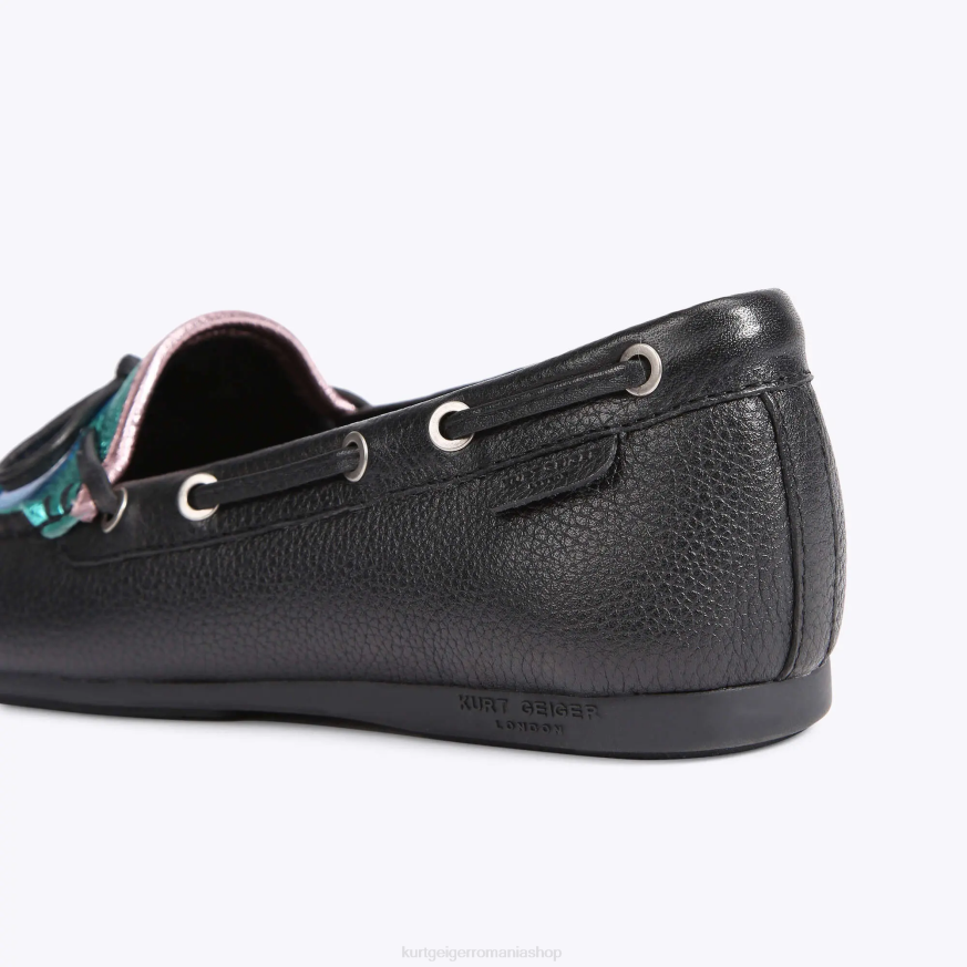 femei negru altul Kurt Geiger mocasin london eagle N02B227 | încălțăminte