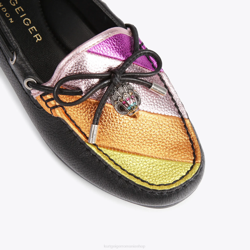 femei negru altul Kurt Geiger mocasin london eagle N02B227 | încălțăminte