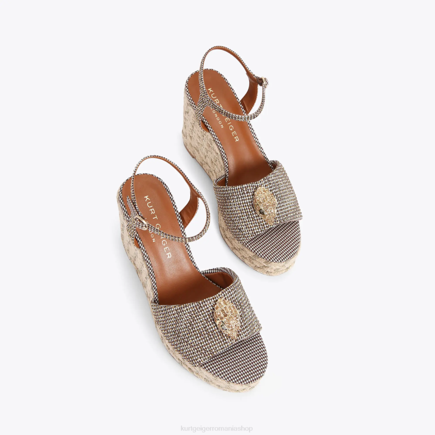 femei bej Kurt Geiger espadrile london kensington 105 N02B435 | încălțăminte