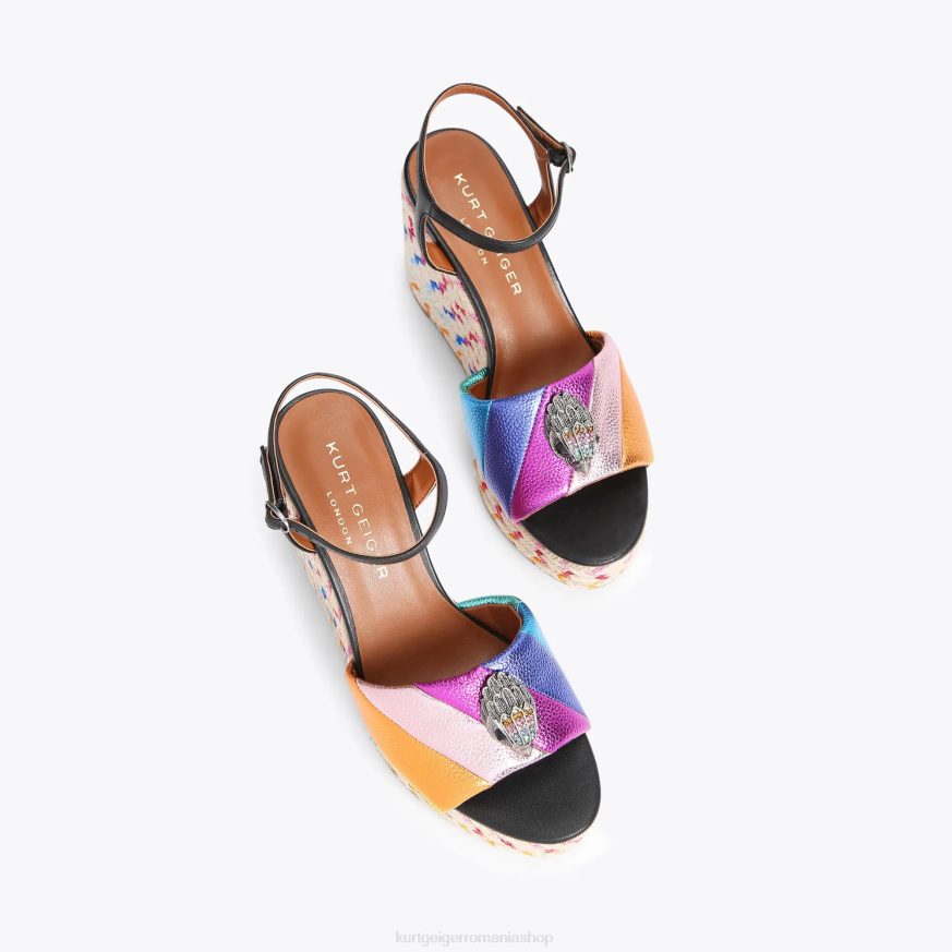 femei combinație de negru Kurt Geiger espadrile london kensington 105 N02B220 | încălțăminte