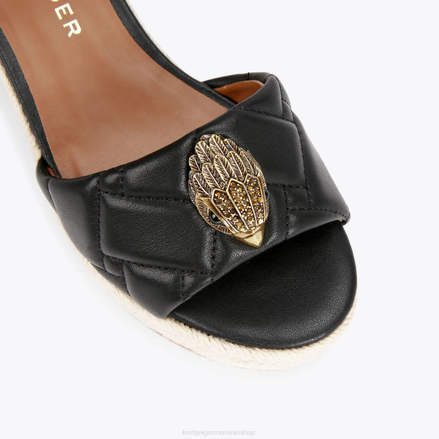 femei negru Kurt Geiger espadrile london kensington 65 N02B333 | încălțăminte