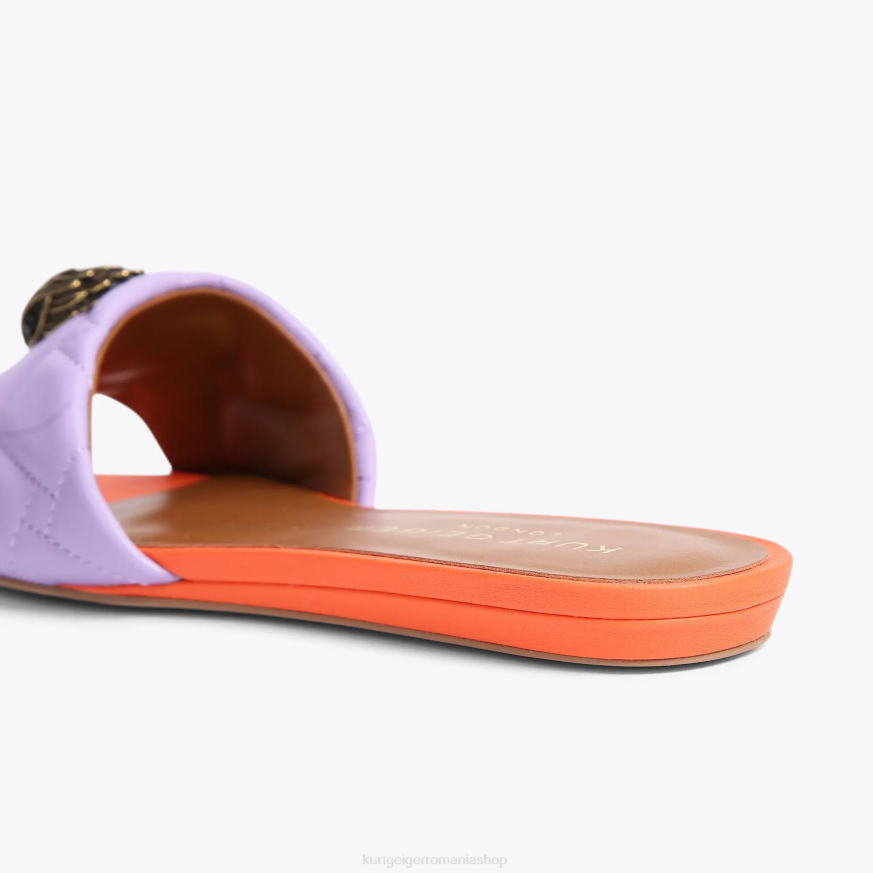 femei alte Kurt Geiger sandale plate london kensington N02B286 | încălțăminte