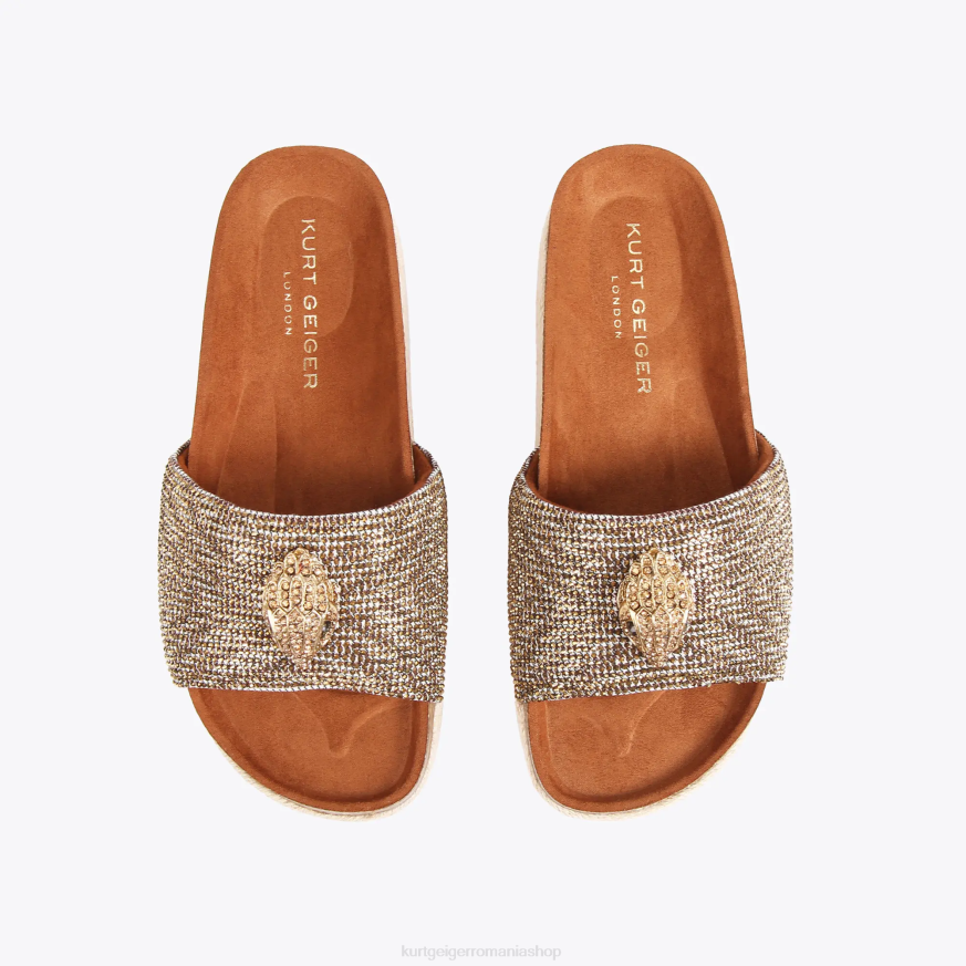femei bej Kurt Geiger Londra Kensington flatform N02B440 | încălțăminte