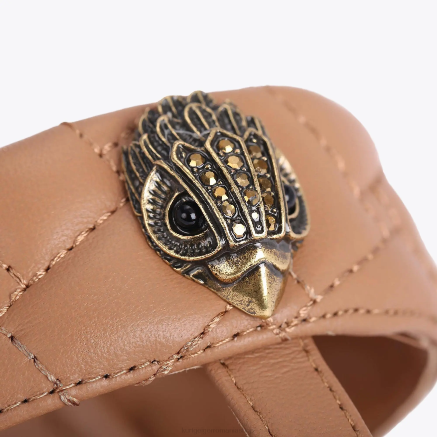 femei cămilă Kurt Geiger sandale london kensington t-bar N02B452 | încălțăminte