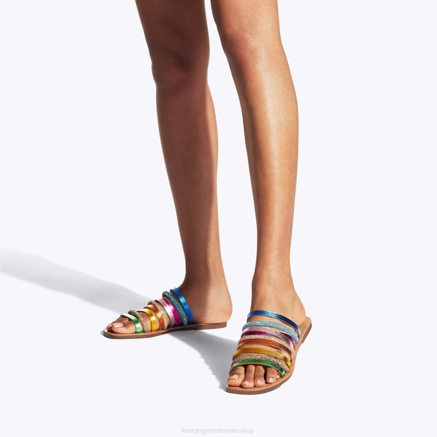 femei combinație de metal Kurt Geiger curcubeul de margarete din Londra N02B222 | încălțăminte