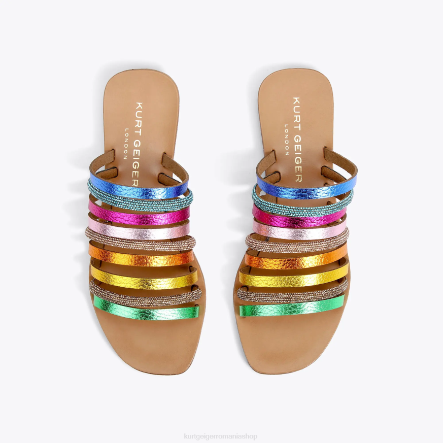 femei combinație de metal Kurt Geiger curcubeul de margarete din Londra N02B222 | încălțăminte