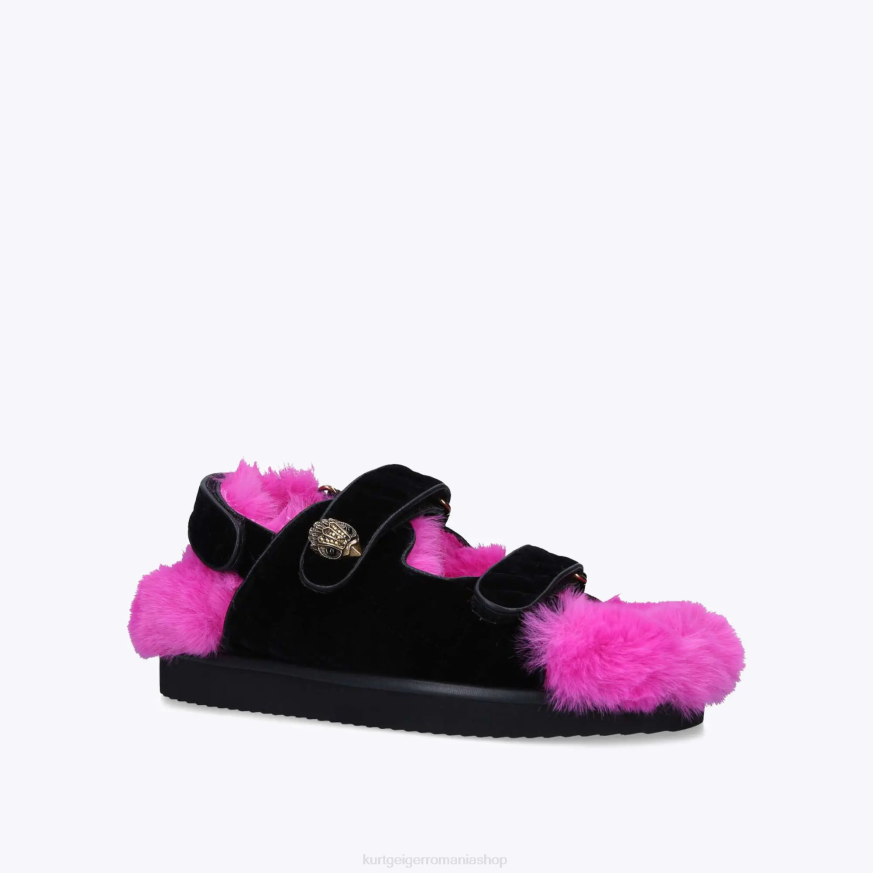 femei combinație de negru Kurt Geiger Londra orson N02B371 | încălțăminte