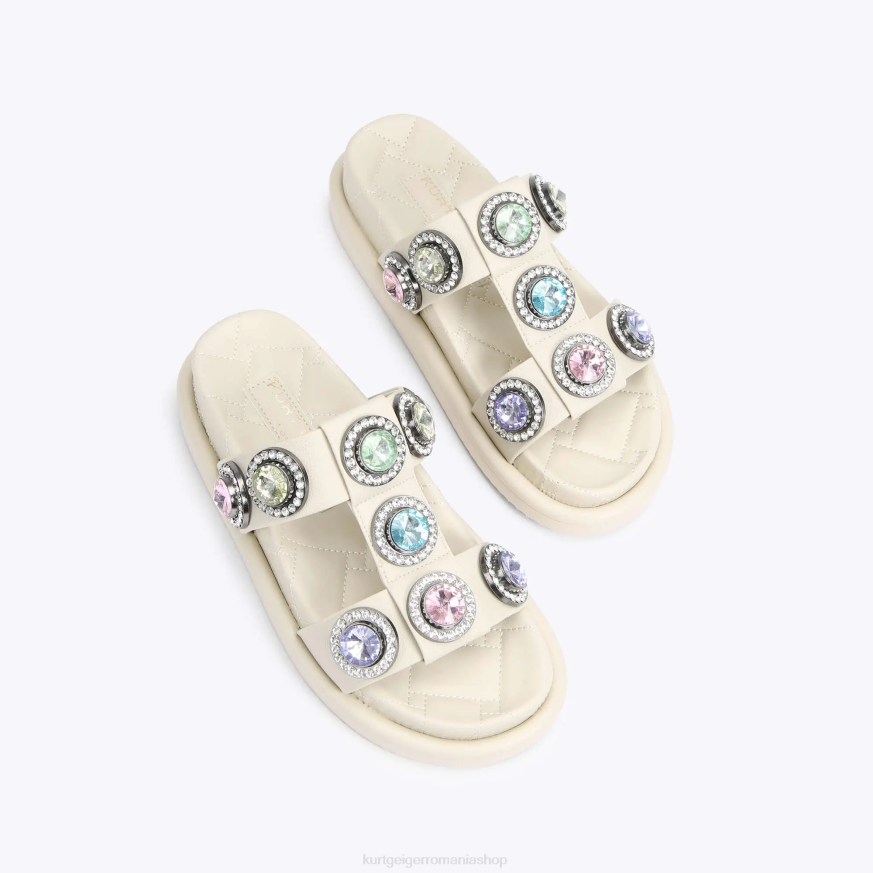 femei combinație de oase Kurt Geiger sandale london orson crystal N02B428 | încălțăminte