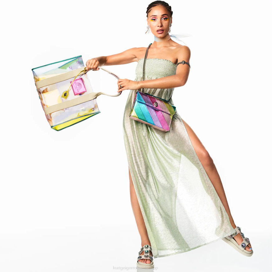 femei combinație de oase Kurt Geiger sandale london orson crystal N02B428 | încălțăminte