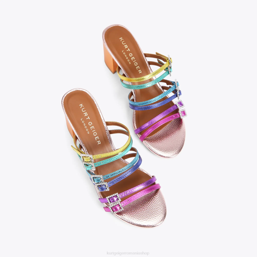 femei multi/altele Kurt Geiger london pierra block mule N02B159 | încălțăminte