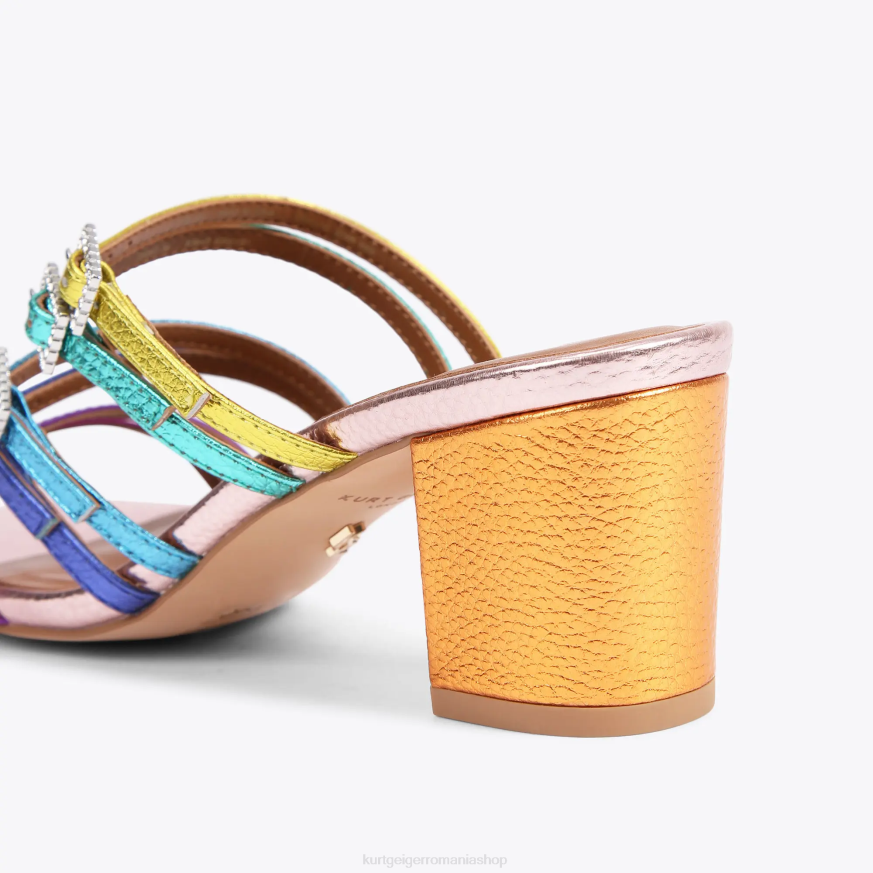 femei multi/altele Kurt Geiger london pierra block mule N02B159 | încălțăminte