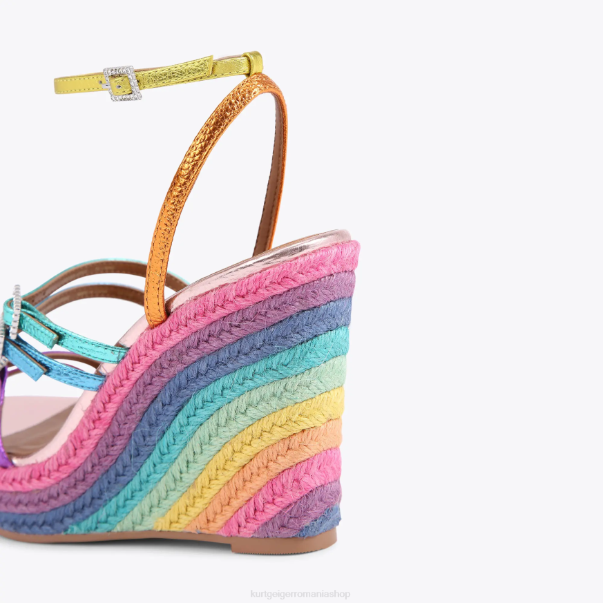 femei multi/altele Kurt Geiger london pierra wedge N02B191 | încălțăminte