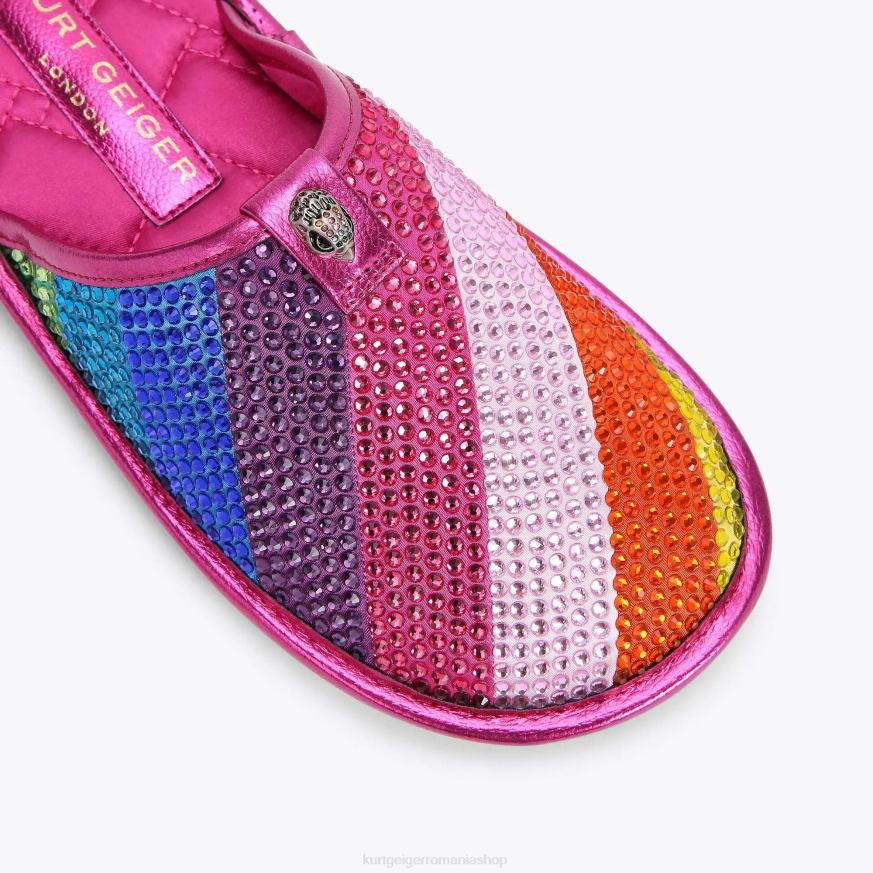 femei multi/altele Kurt Geiger papuc Kensington de Londra N02B162 | încălțăminte