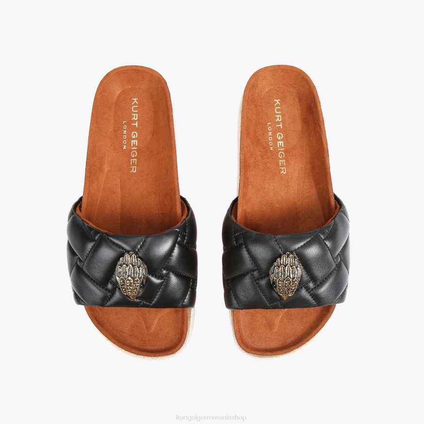 femei negru Kurt Geiger Londra Kensington flatform N02B439 | încălțăminte