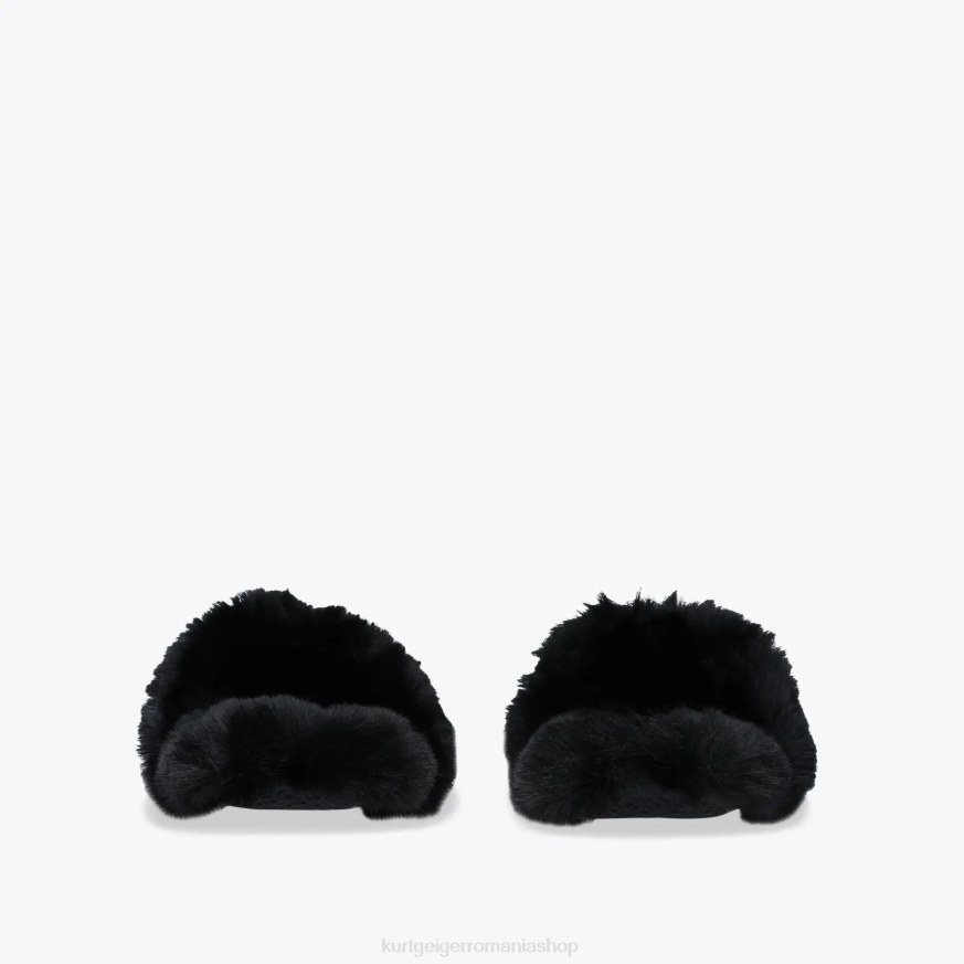 femei negru Kurt Geiger london chelsea slipper N02B358 | încălțăminte