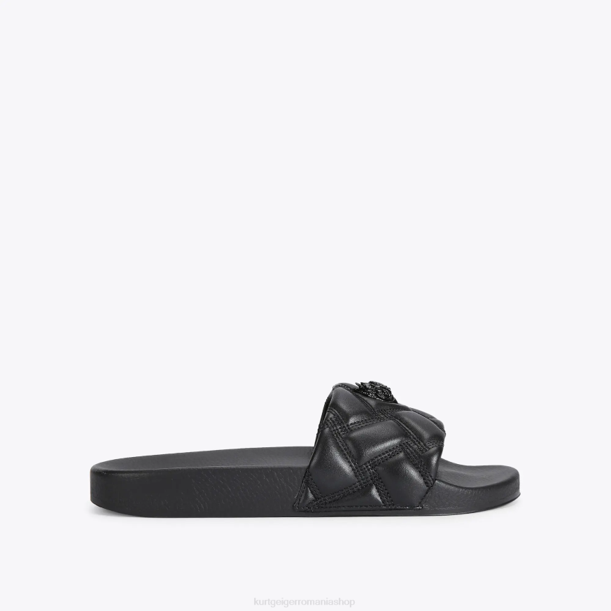 femei negru Kurt Geiger london meena eagle drench N02B274 | încălțăminte