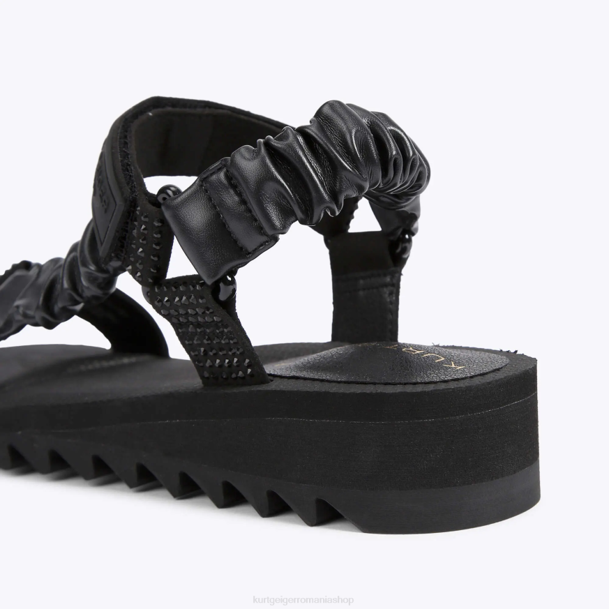 femei negru Kurt Geiger londra orion N02B427 | încălțăminte