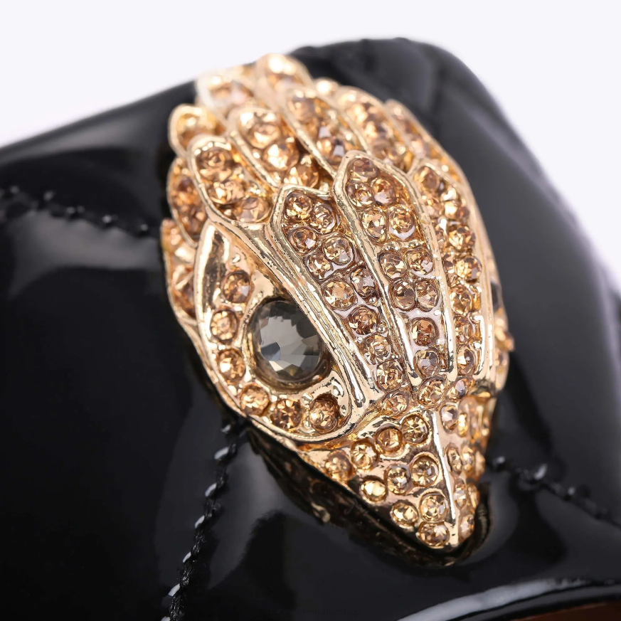 femei negru Kurt Geiger sandale plate london kensington N02B352 | încălțăminte