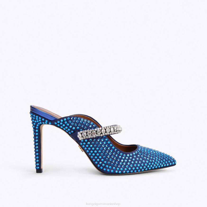 femei albastru închis Kurt Geiger london duke crystal N02B417 | încălțăminte