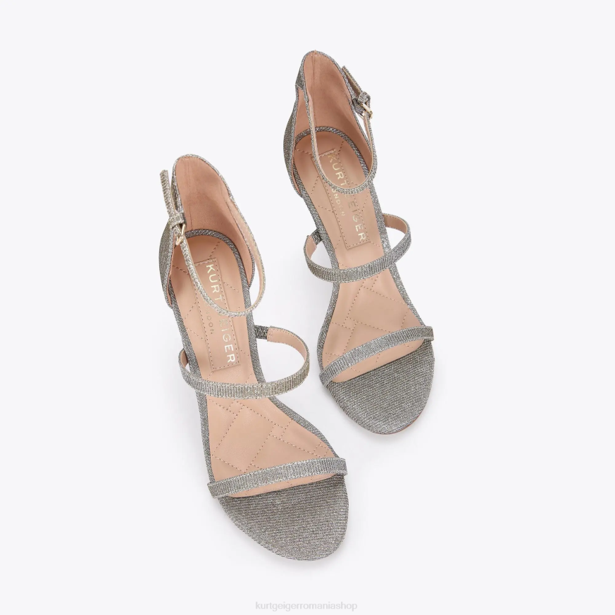 femei argint Kurt Geiger london park lane N02B325 | încălțăminte