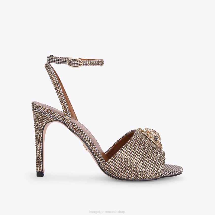 femei bej Kurt Geiger sandale london kensington N02B672 | încălțăminte