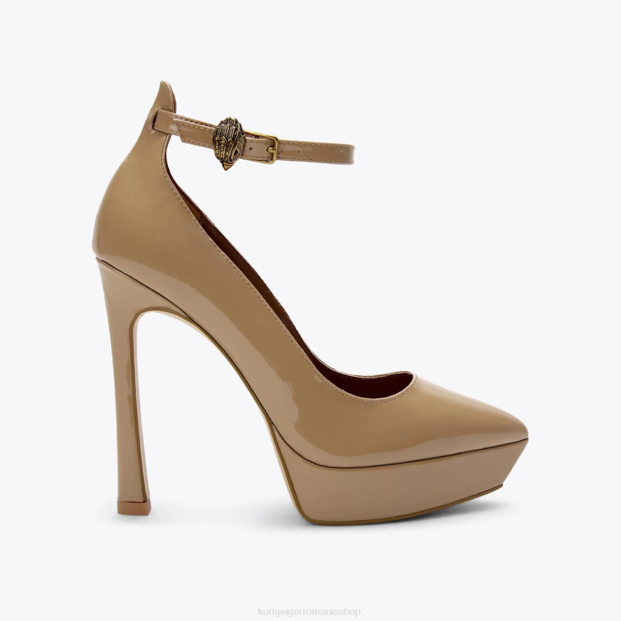 femei cămilă Kurt Geiger London shoreditch platform court N02B407 | încălțăminte