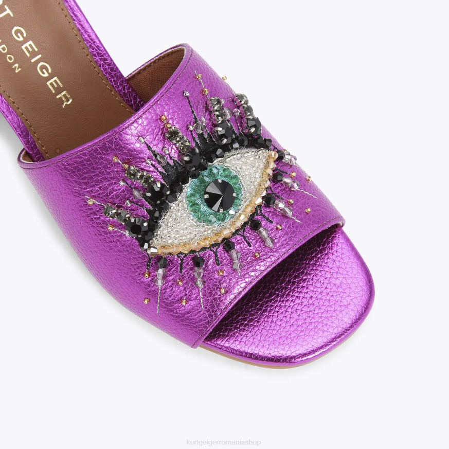 femei fushia Kurt Geiger london olive block eye N02B666 | încălțăminte