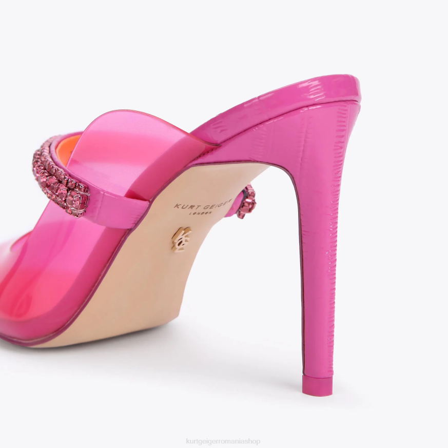 femei fushia Kurt Geiger vinil london duke N02B389 | încălțăminte