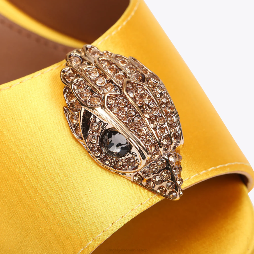 femei galben Kurt Geiger londra kensington d orsay N02B343 | încălțăminte