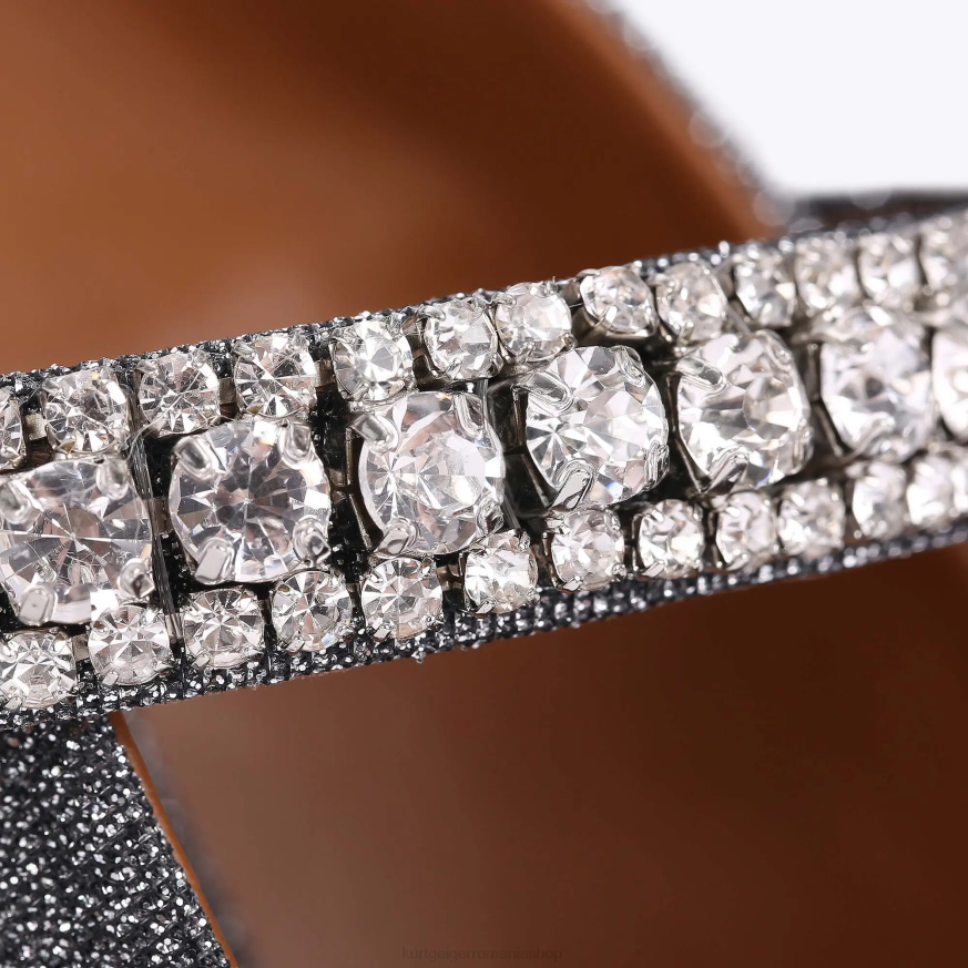 femei gunmetal Kurt Geiger duce de Londra N02B316 | încălțăminte